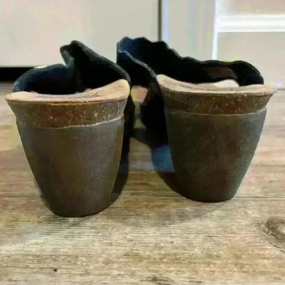 Wanda Panda leather wedge sandals 38 (7.5) Made in Spain - Picture 4 of 9